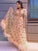 A-Line/Princess Tulle Ruffles V-neck Short Sleeves Floor-Length Dresses TPP0001502