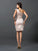 Sheath/Column One-Shoulder Sleeveless Short Satin Cocktail Dresses TPP0008177