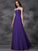 A-line/Princess Sleeveless Sweetheart Ruffles Long Chiffon Bridesmaid Dresses TPP0005741