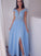 A-Line/Princess Floor-Length Off-the-Shoulder Sleeveless Chiffon Applique Dresses TPP0001475