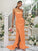 Sheath/Column Elastic Woven Satin Ruched Square Sleeveless Sweep/Brush Train Bridesmaid Dresses TPP0004933