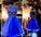 Royal Blue Homecoming Dress Short Tulle Fitted Party Dress Beading Prom Dresses